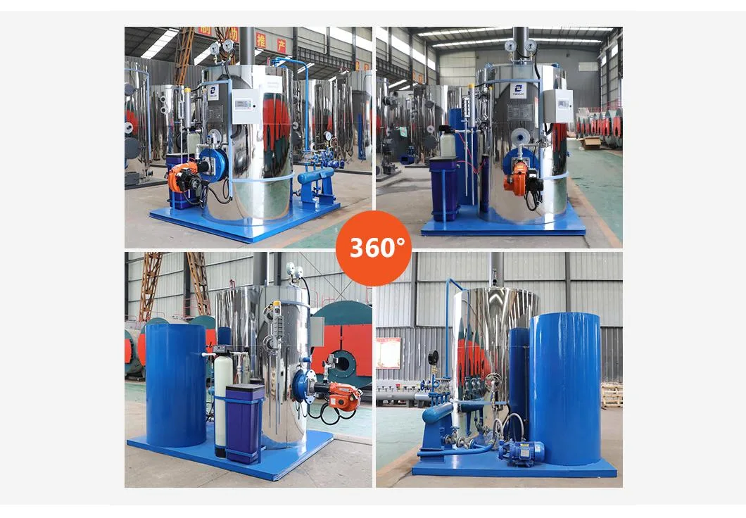 Factory Hot Sale Steam Boiler Gas 500 Kg for Food Sales